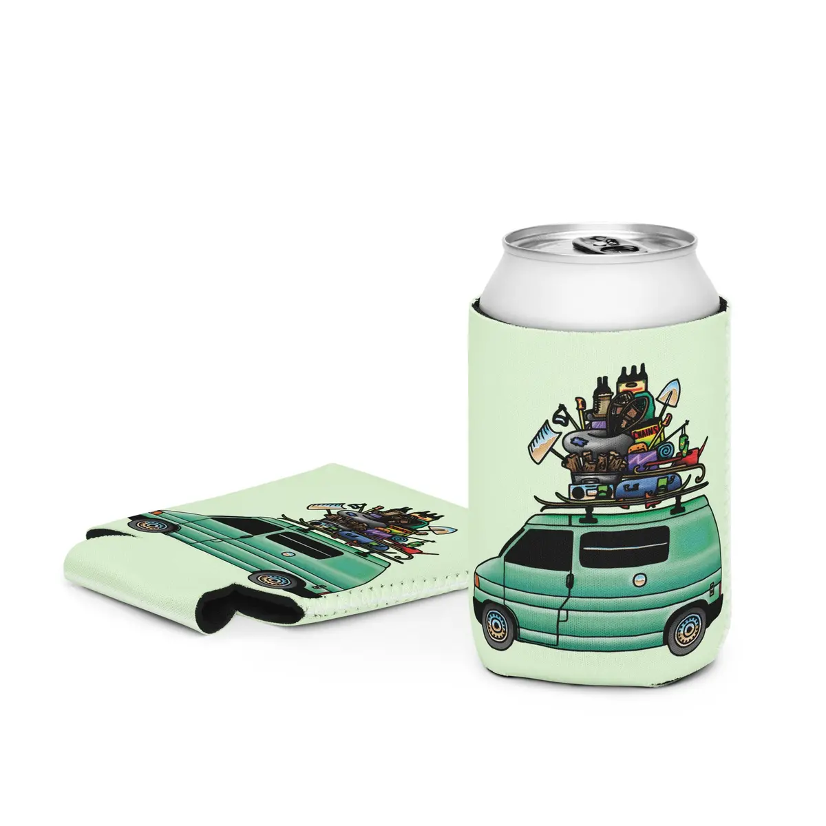 Rad Eurovan Can Coozie 1