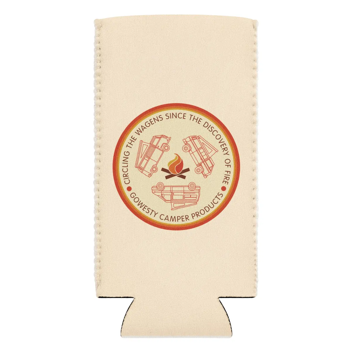 Circle The Wagens Can Coozie 2