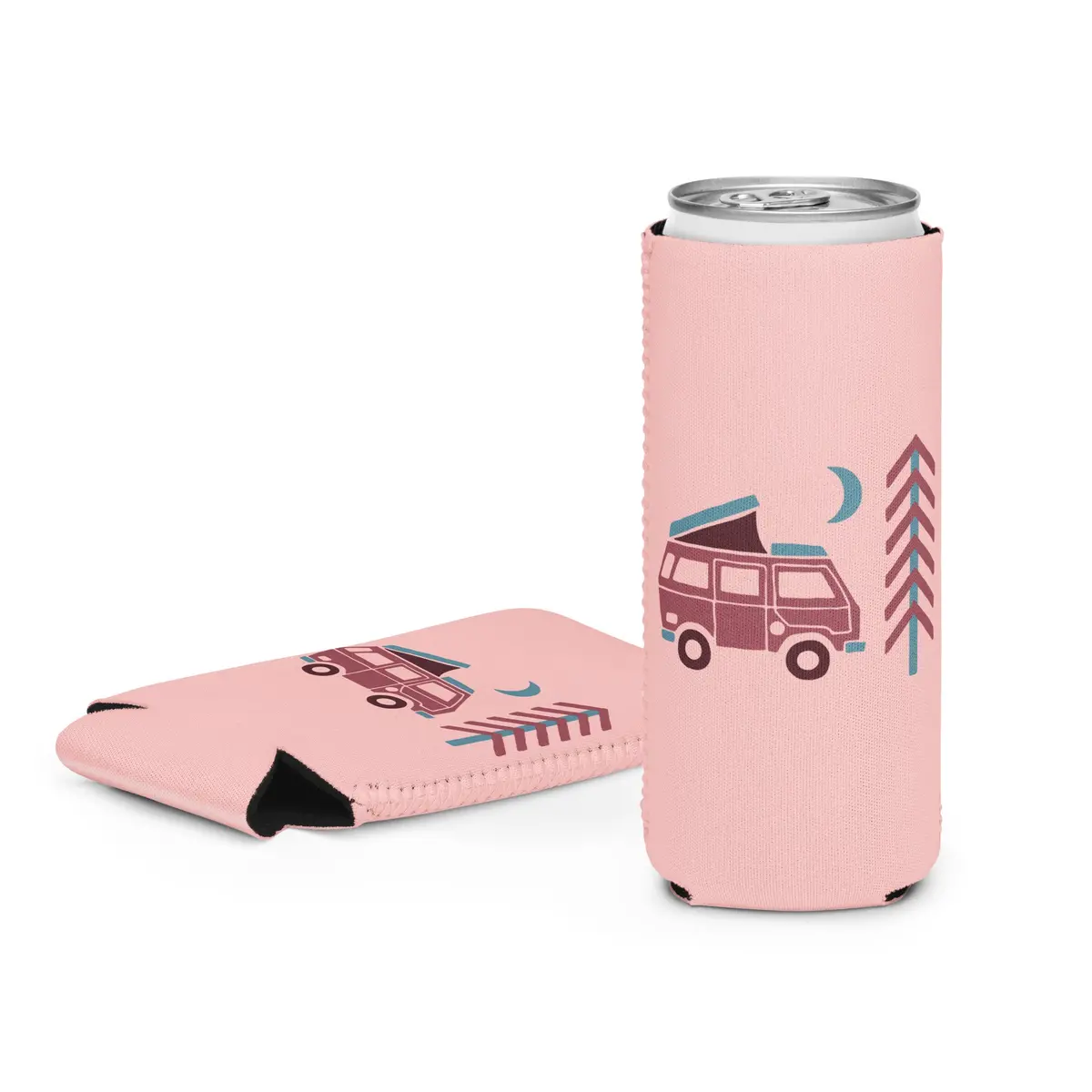 Go Outside Van & Moon Can Coozie 2