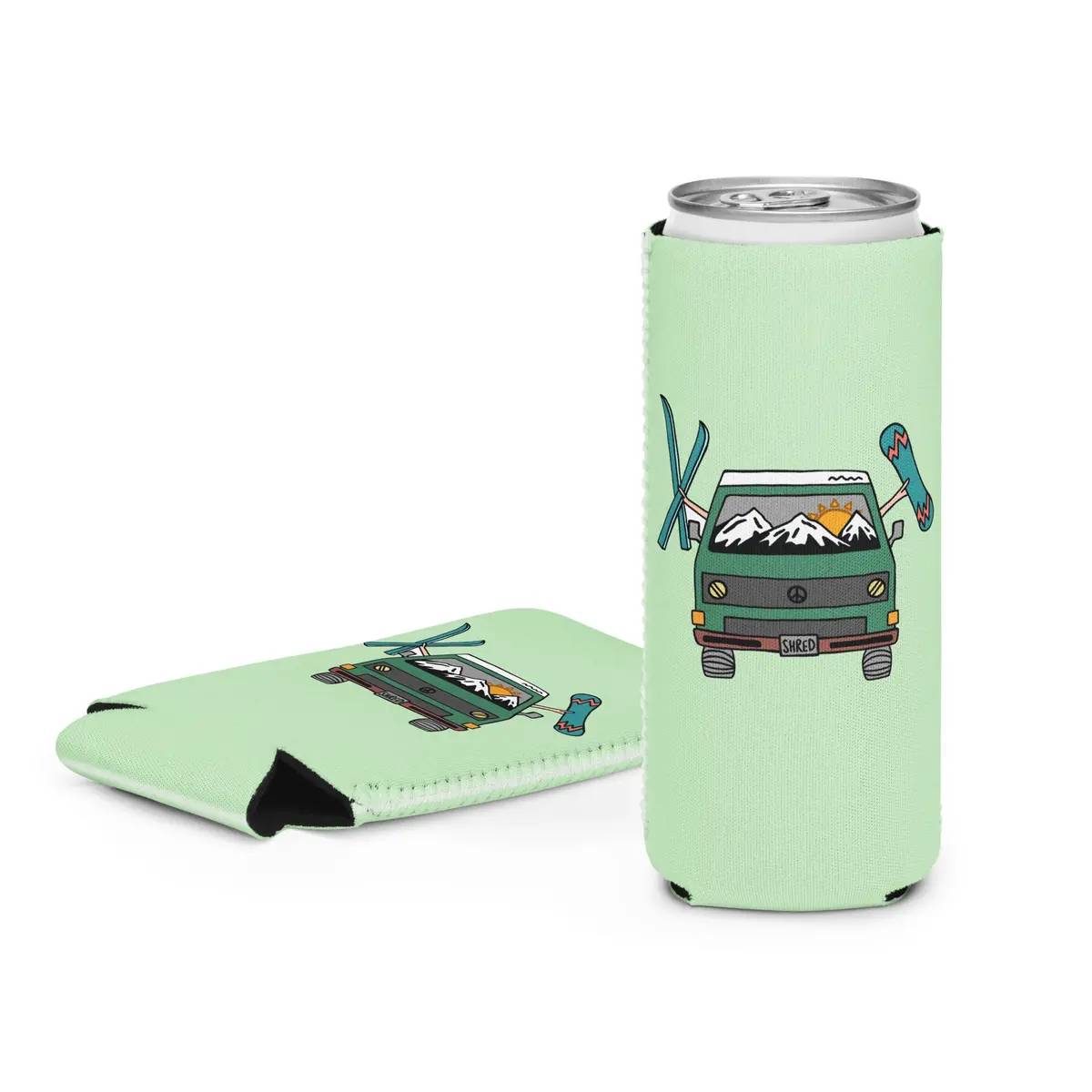 Shred Van Can Coozie 2