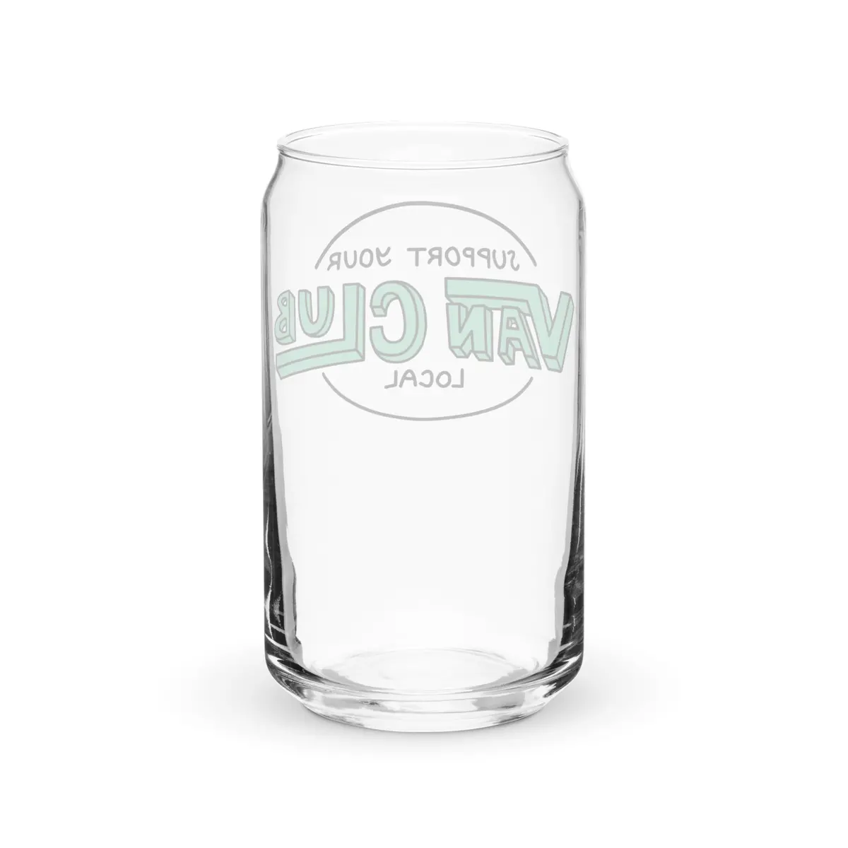 Support Your Local Van Club Pint Glass 1