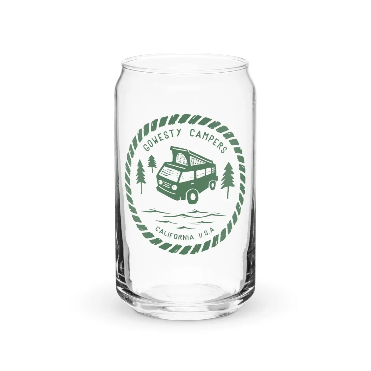 Woodcut Westy Life Pint Glass 1