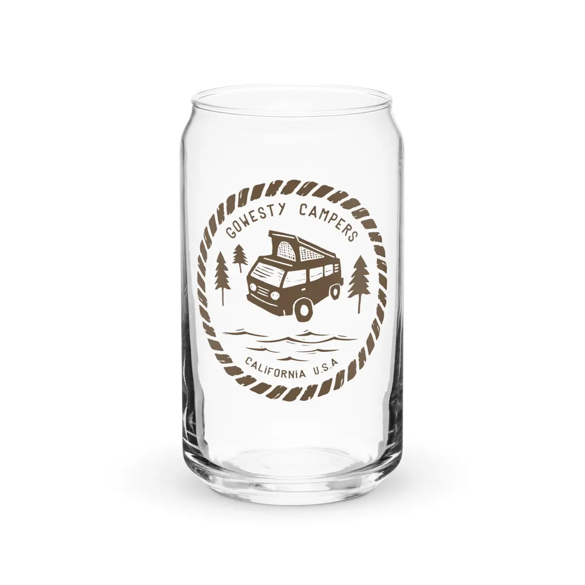 Woodcut Westy Life Pint Glass 1