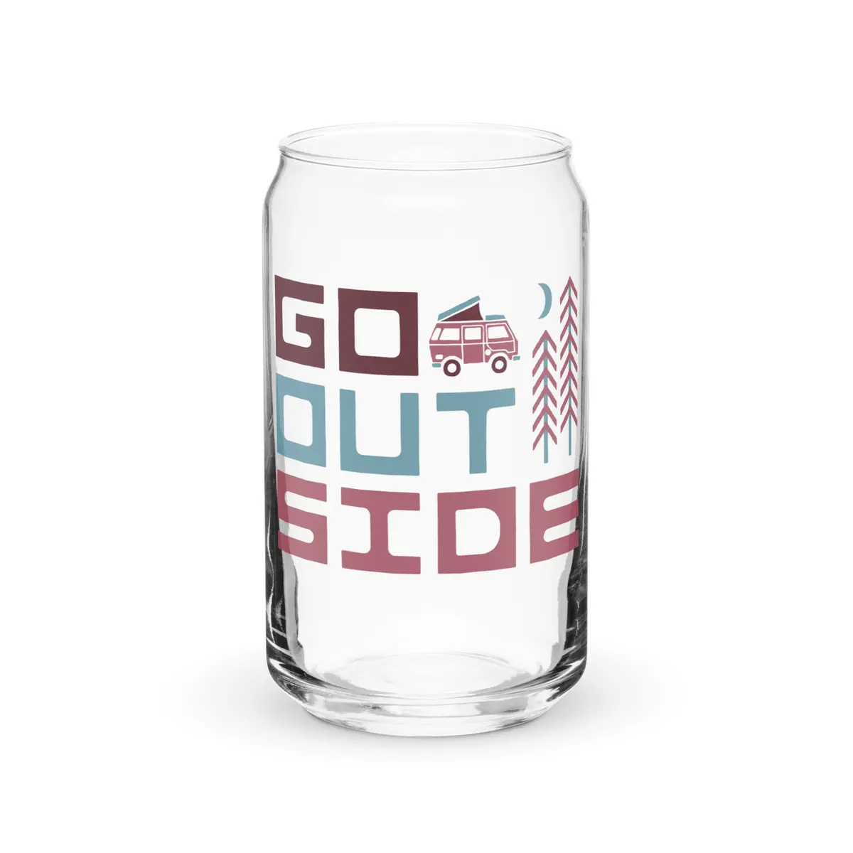 Go Outside Pint Glass 1