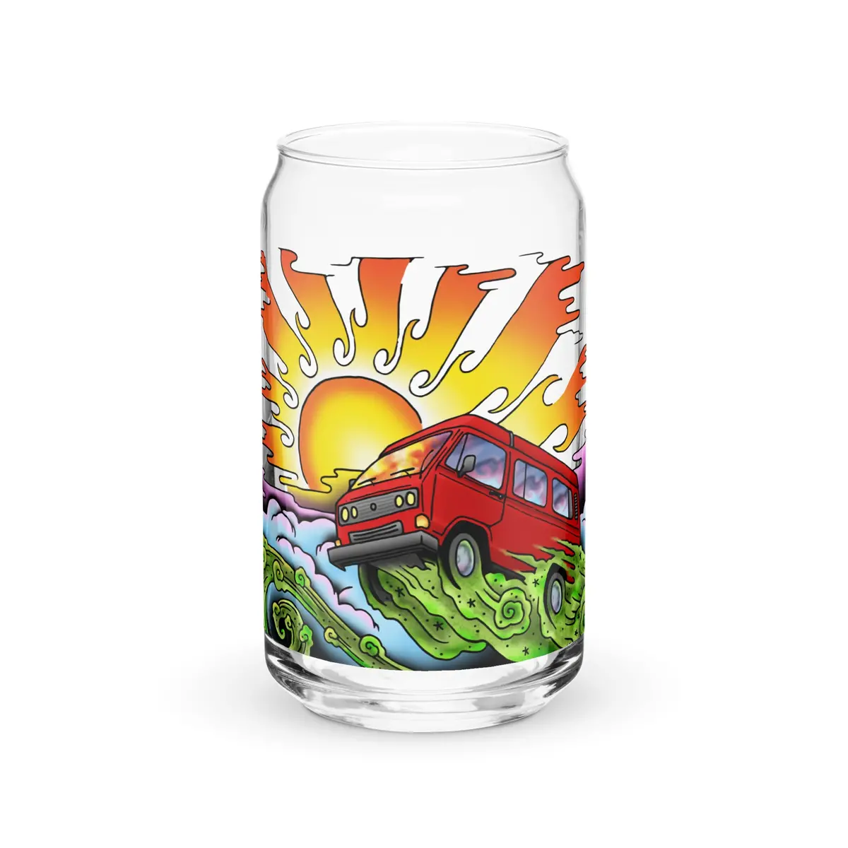 Van & Sun Pint Glass 1