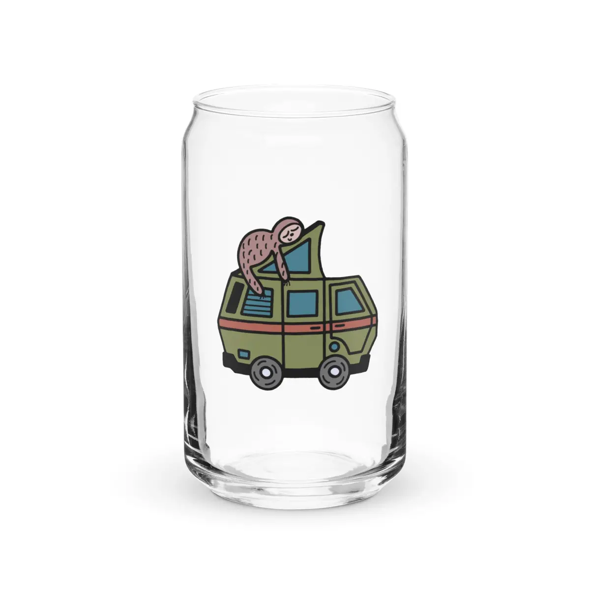 Stewie Sloth Can-Shaped Pint Glass 2