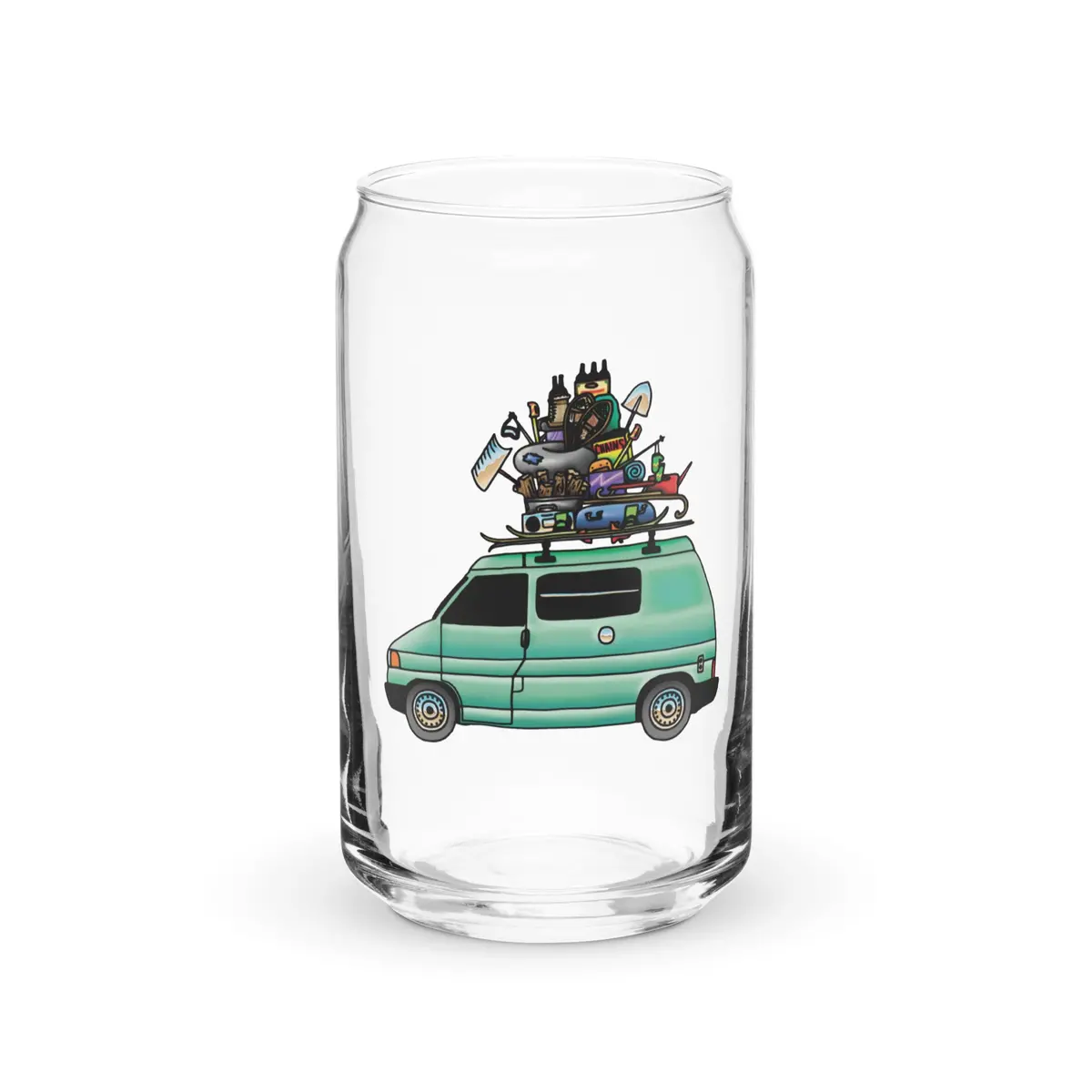 Rad Eurovan Can-Shaped Pint Glass 2