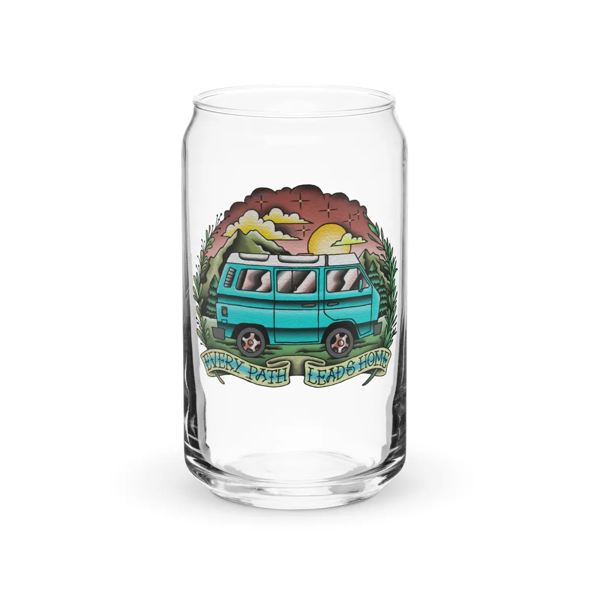 Every Path Leads Home Pint Glass 1