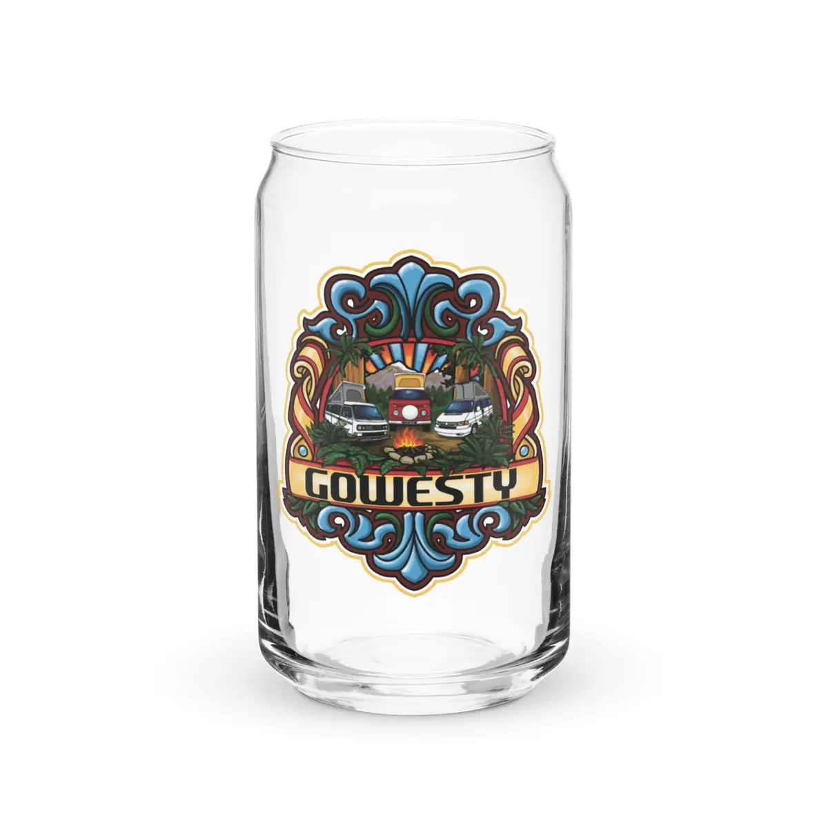 Westylife Campfire Pint Glass 1