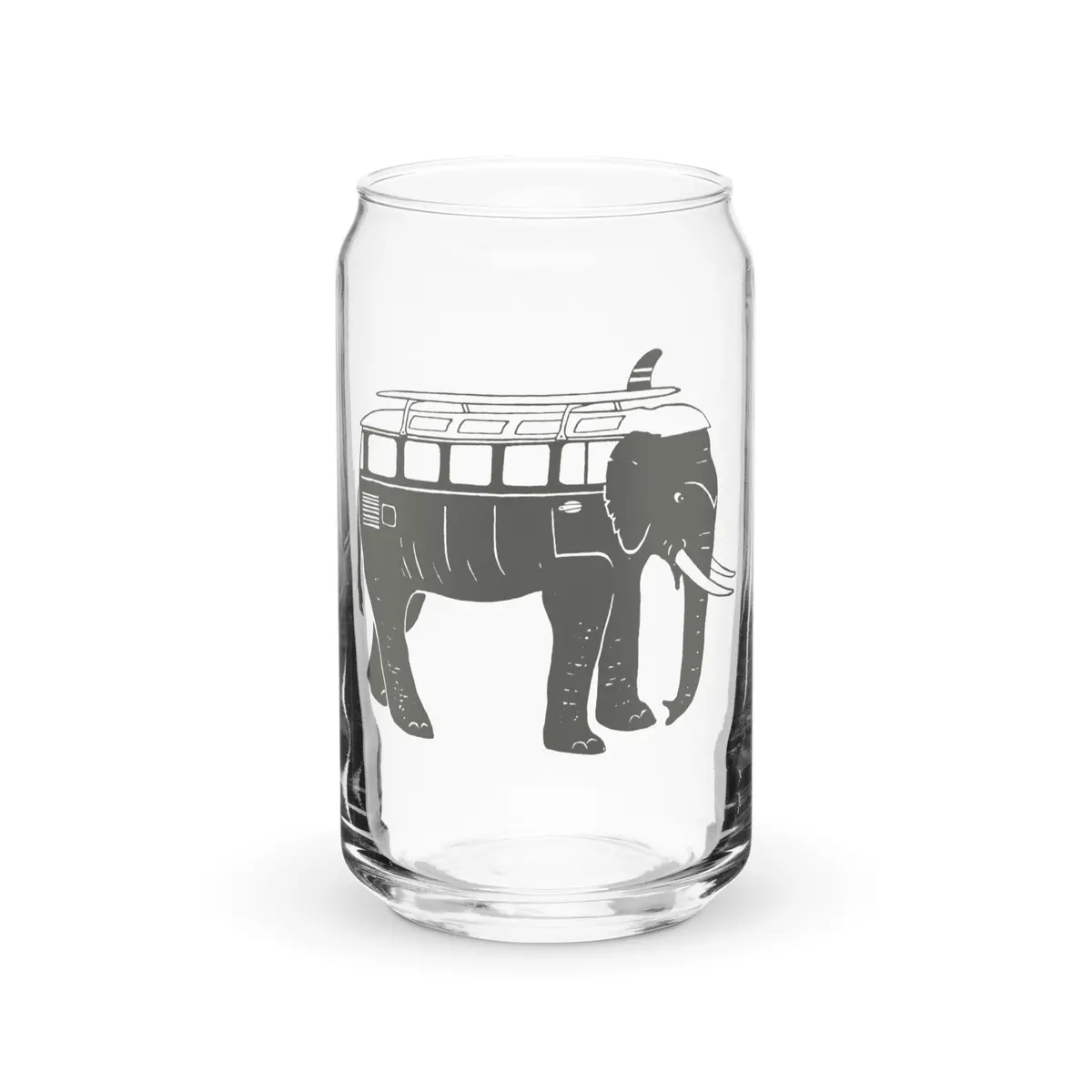 Easy Ride Elephant Pint Glass 1
