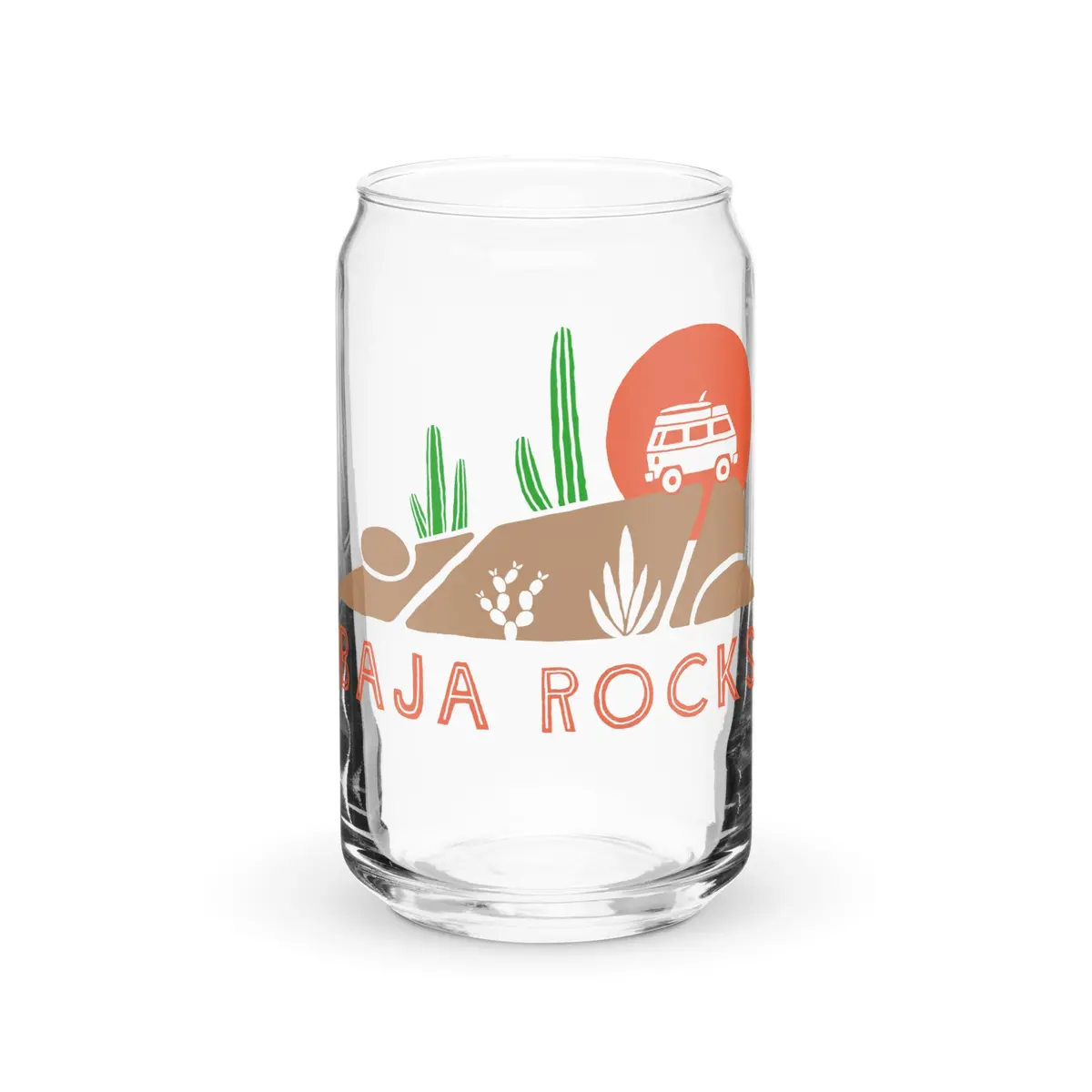 Baja Rocks Pint Glass 1