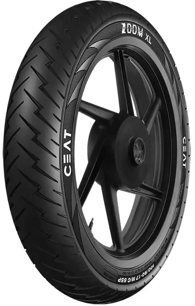 Ceat Tire 100/90-17 Zoom X3 Tl 55P, Made In India 1