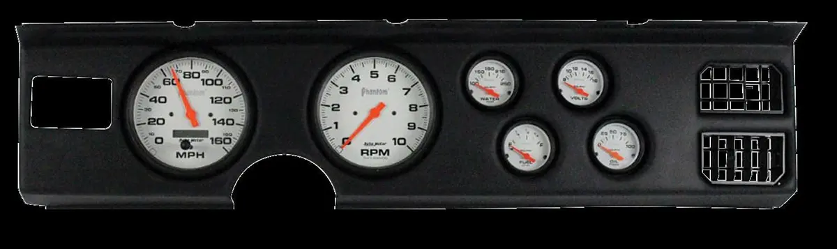 Classic Dash 410821912 Customizable Gauge Kit With Integrated Instrument Cluster 1