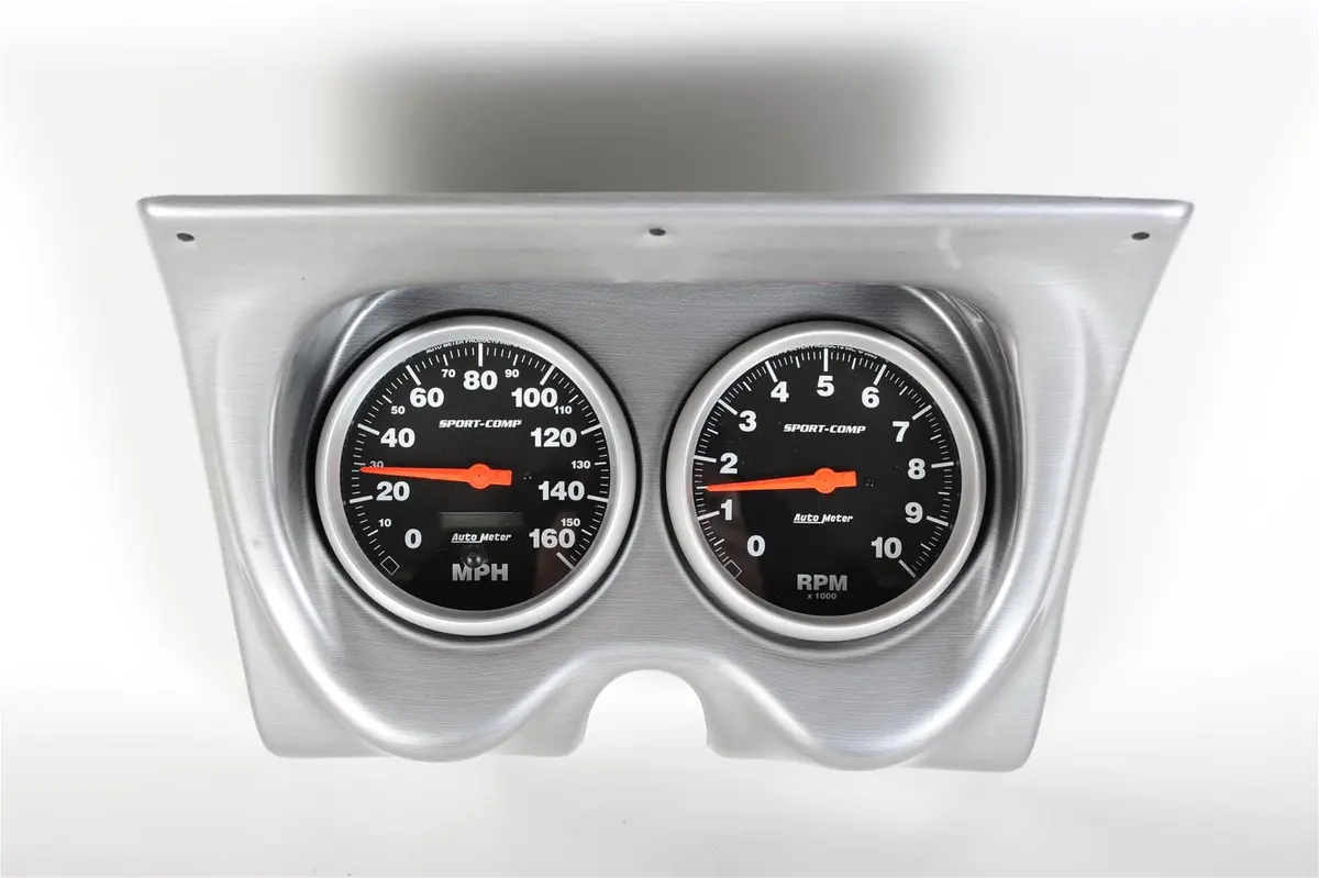 Classic Thunder Road 410670172 Custom Instrument Cluster W/ Autometer Gauges 1