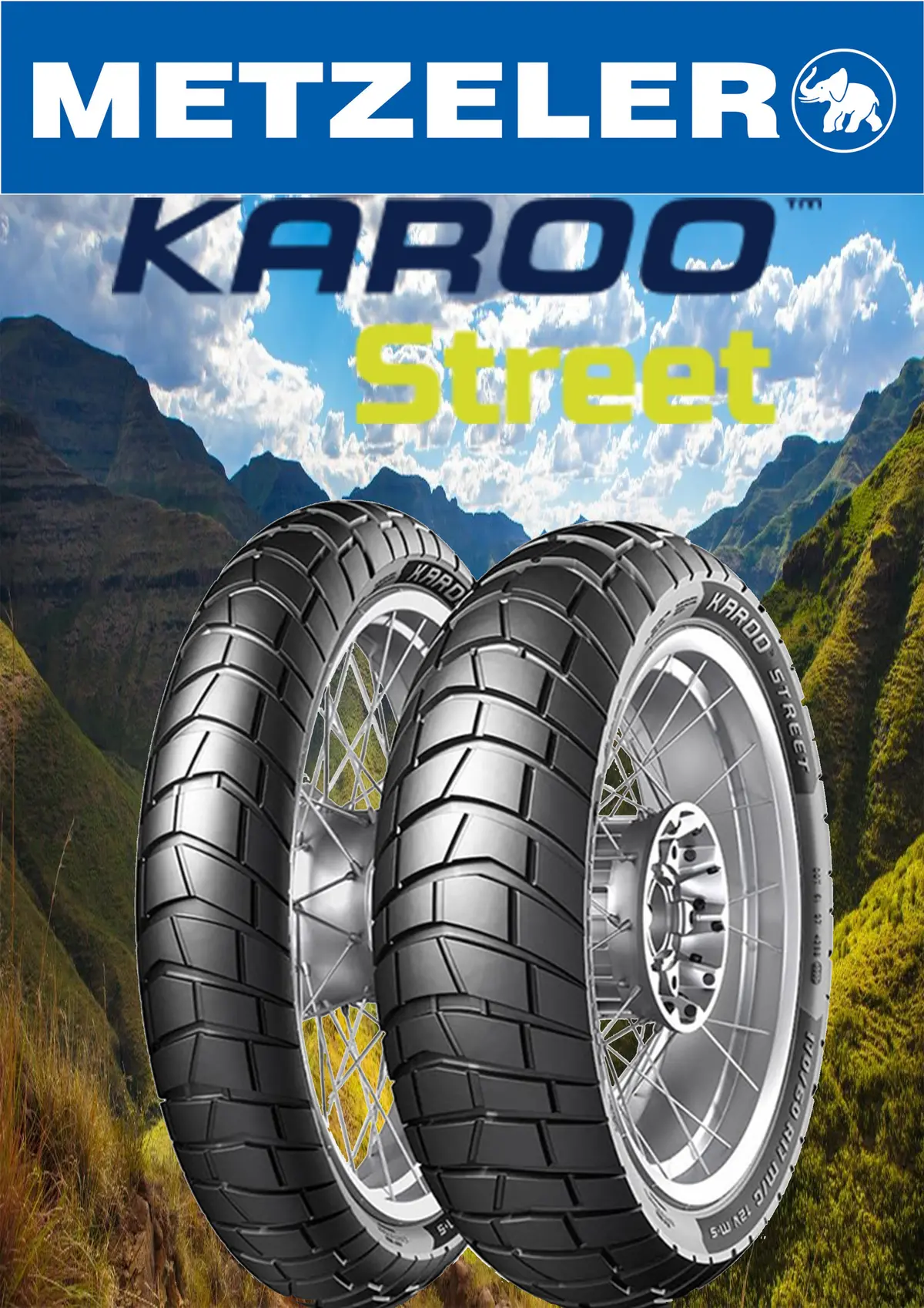 Metzeler Karoo Street 90/90-21 & 150/70-18 Combo 1