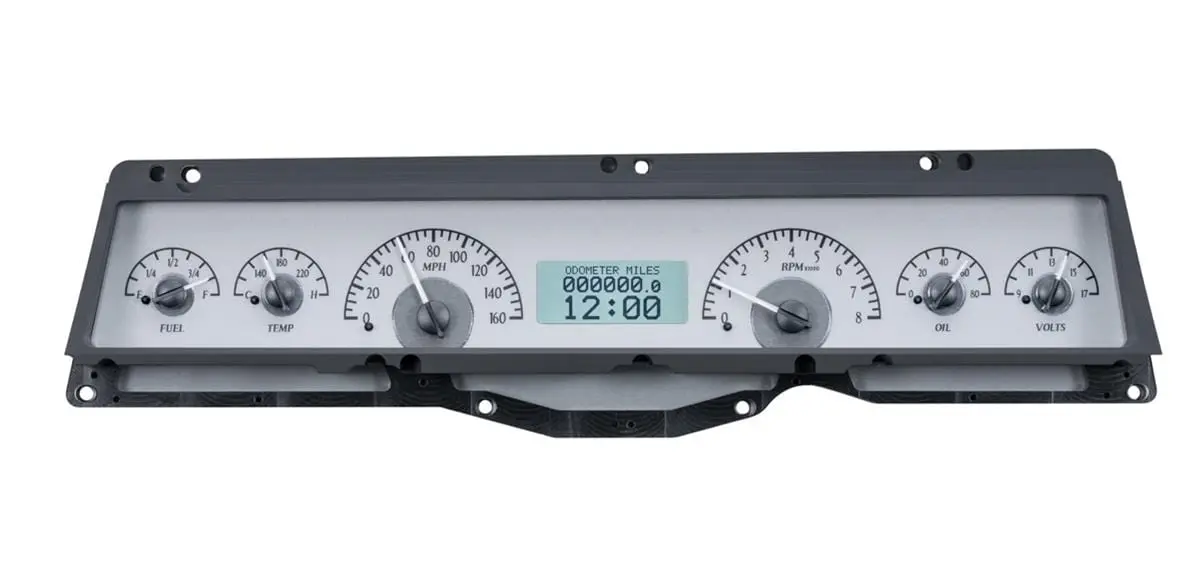 Dakota Digital Vhx-66C-Nov-S-W Direct-Fit Analog Gauge Cluster 1