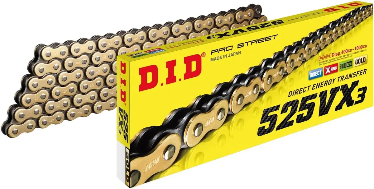 Did 525Vx3g120zb Gold 120 Link High Performance Vx Series X-Ring Chain With Connecting Link 1