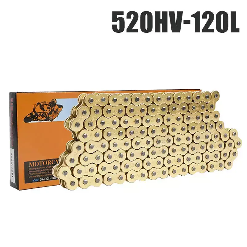 Did  Motorcycle Universal Chain  520-120L  Professional Hv Series O-Ring Chain Belt Connecting Chain 1