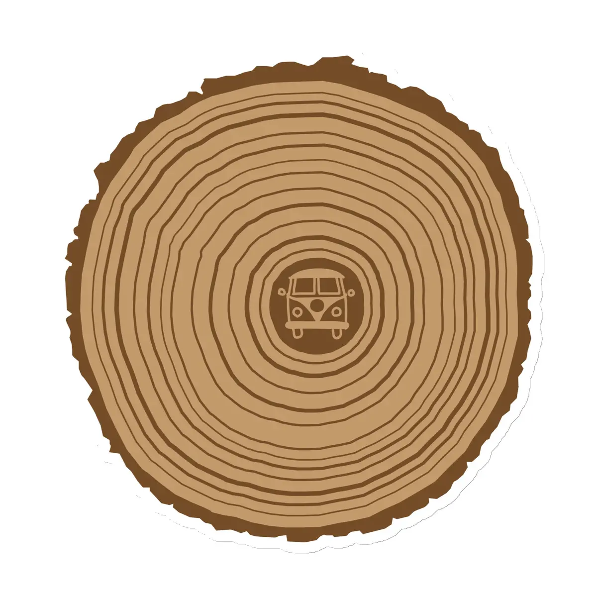 Origin Tree Ring Magnet 3
