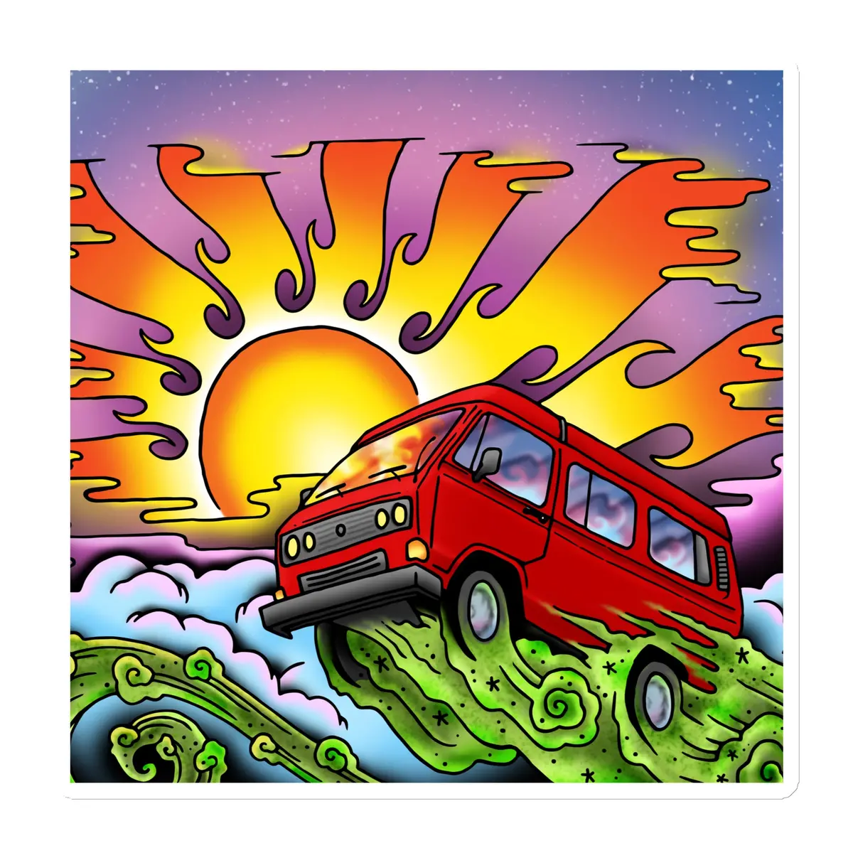 Van & Sun Magnet 3