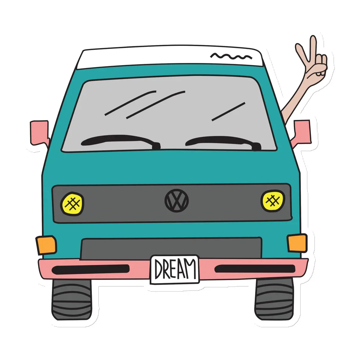 Dream Machine Magnet 3