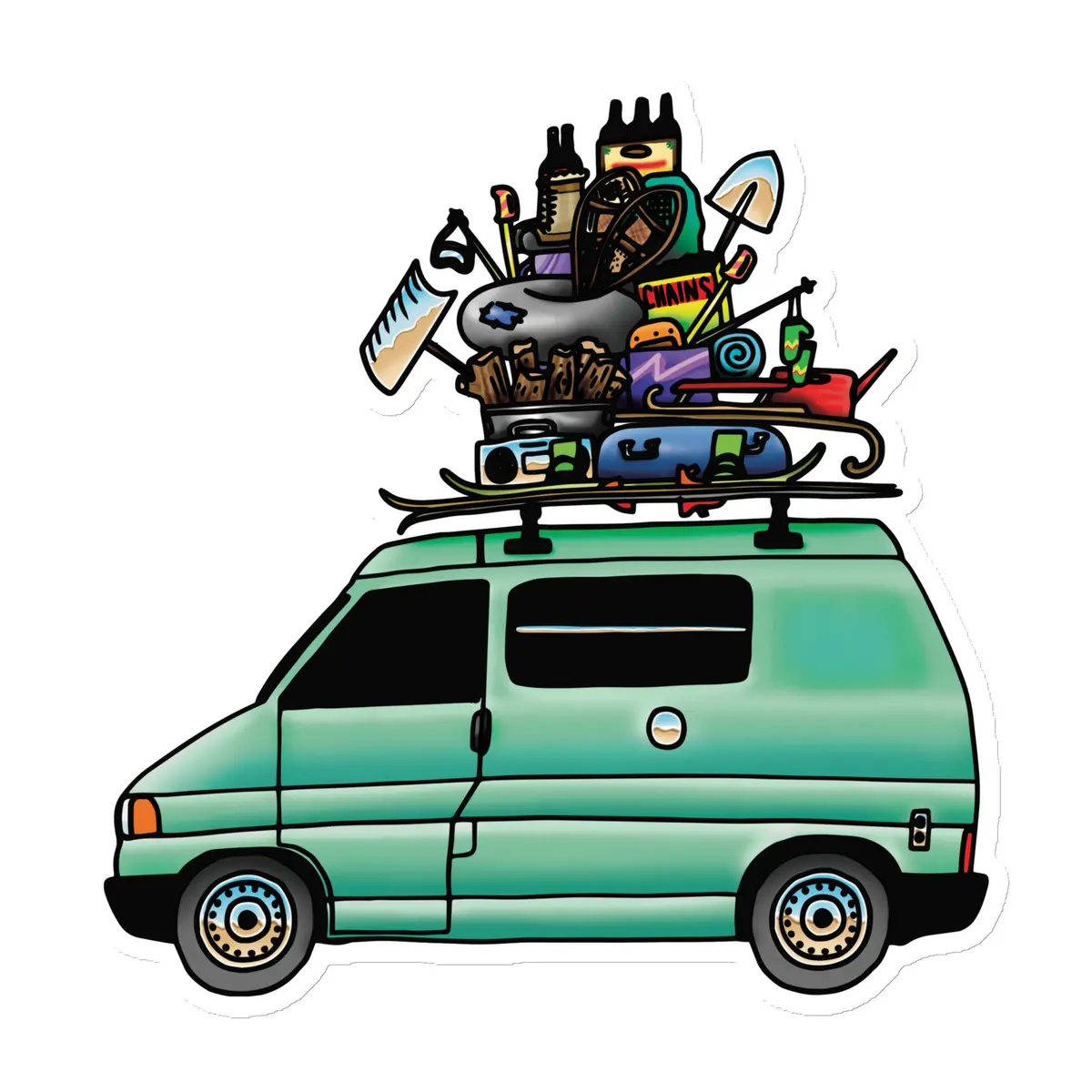 Rad Eurovan Magnet 3