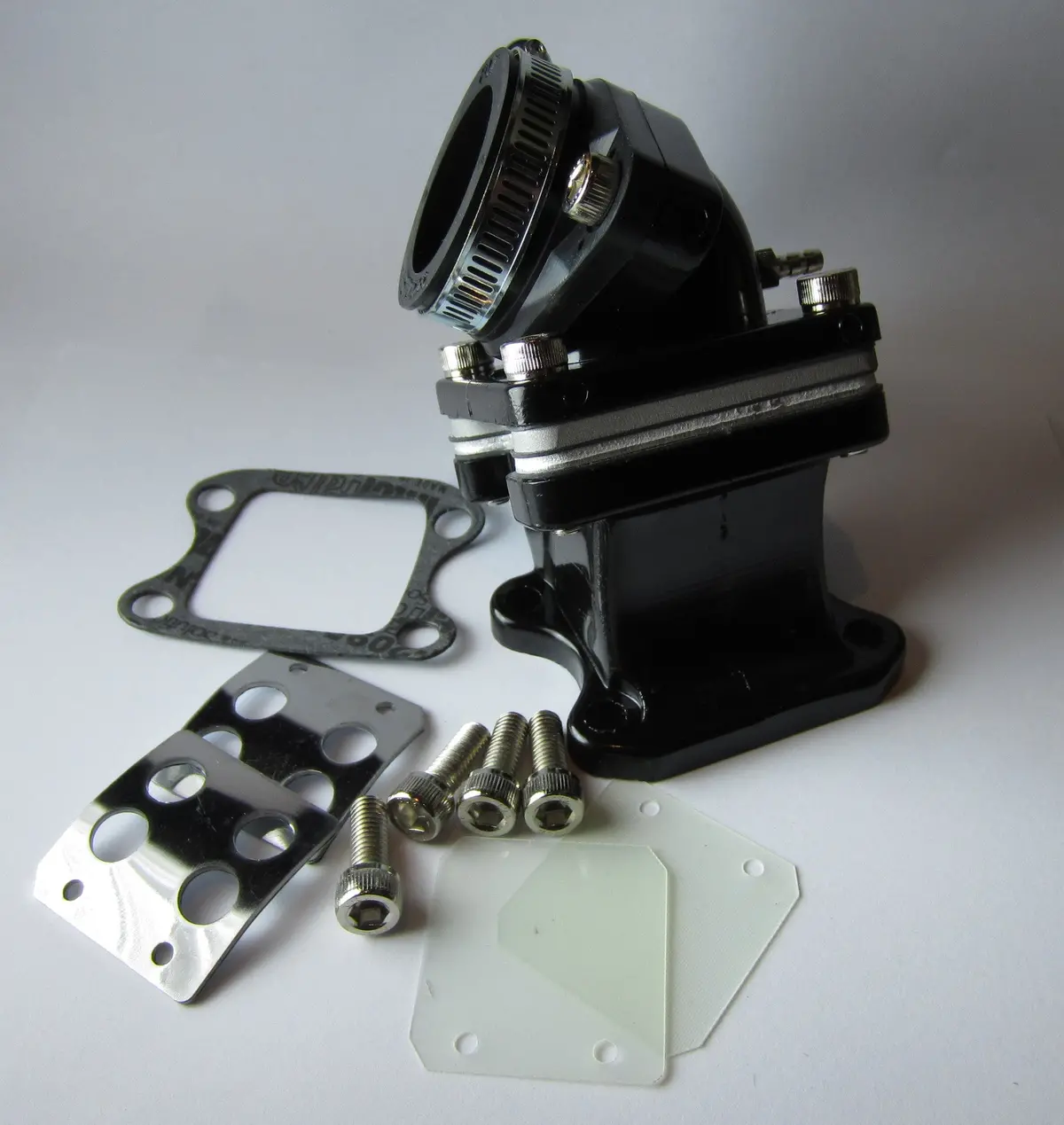 Honda Elite Honda Dio Manifold With Dual Stage Reeds 1
