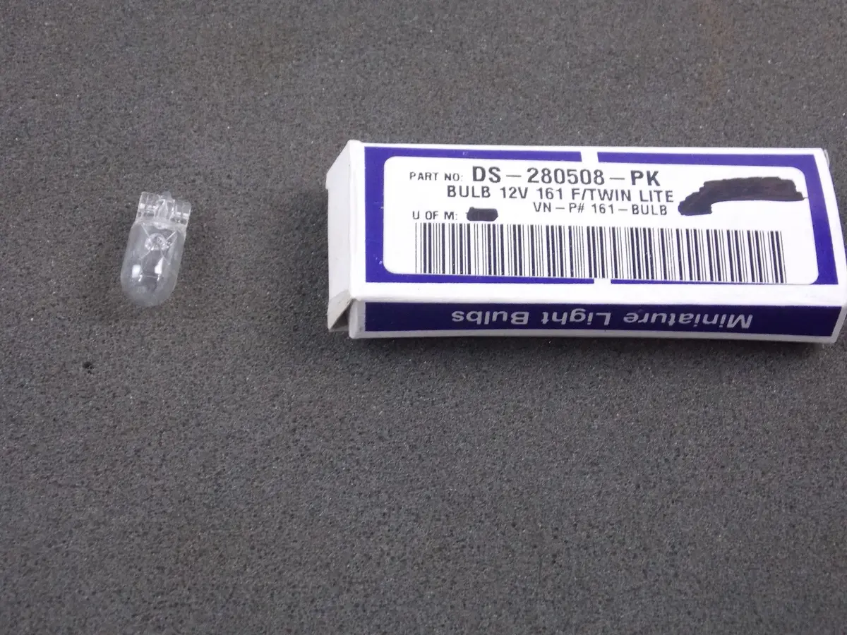 Miniature Light Bulb 12V 161 F/Twin Lite Ds-280508-Pk 1