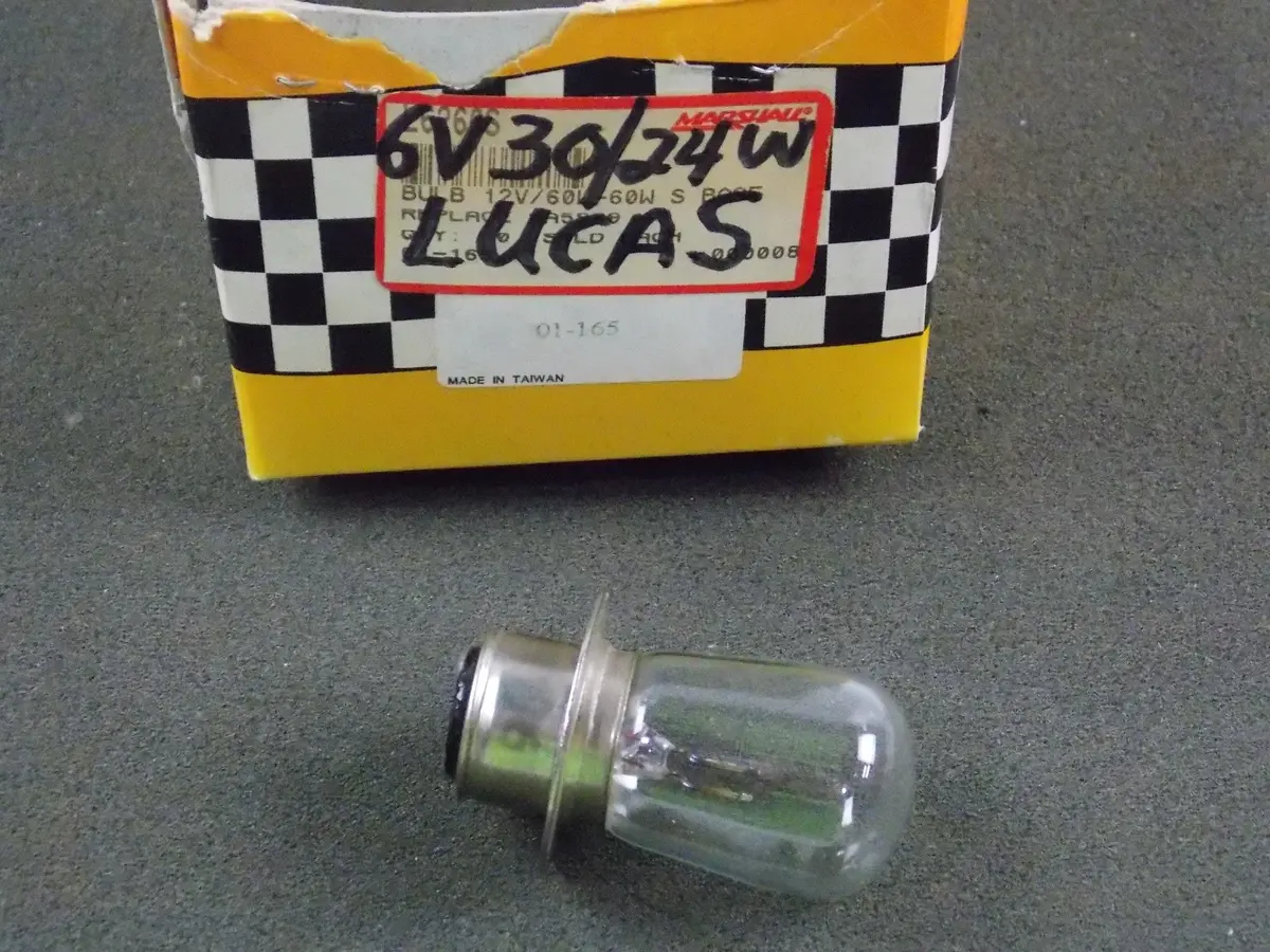Bulb Light 6V 30/24W Double Contact Motorcycles Yamaha Honda Suzuki 1