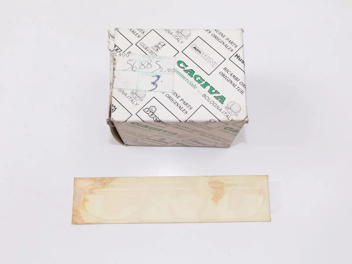 Nos Oem Cagiva 1987-1988 Freccia 125 Ducati Morini Sticker "Crd" 800056885 1
