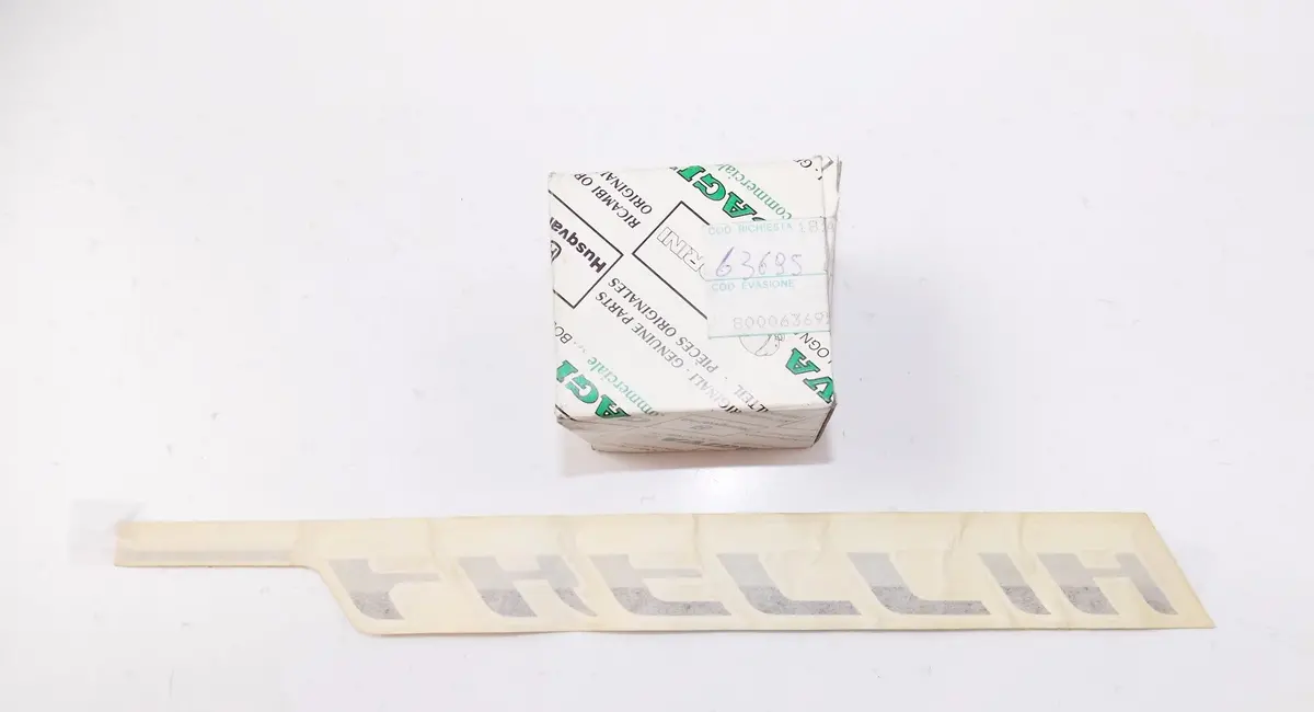 Oem Cagiva 1989|1992 Freccia 125 C|12R L Trim Decal Sticker "Freccia" 800063695 1