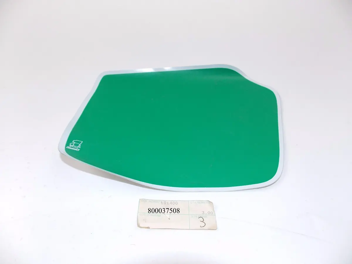 Nos Oem Cagiva Wmx 250/1 Right Side Number Plate Panel Green Sticker 800037508 1