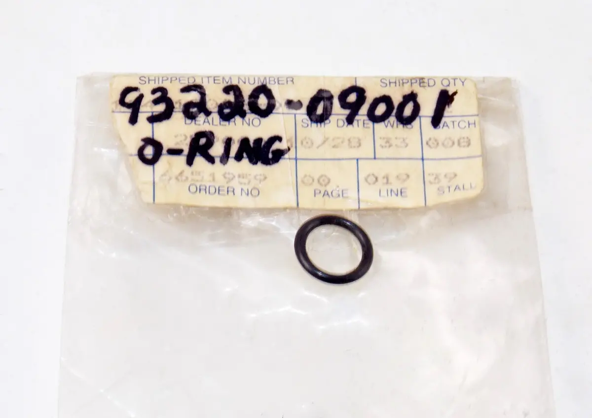 Nos Yamaha 1970-79 1992-94 Timberwolf 2Wd R5b Rd400e Rd250 O-Ring 93220-09001 1