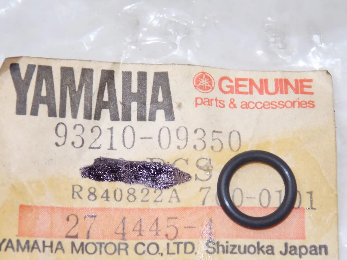 Nos Yamaha 1972-2015 Xt600n Xt600nc Oil Pump Valve Gasket O-Ring 93210-09350 1