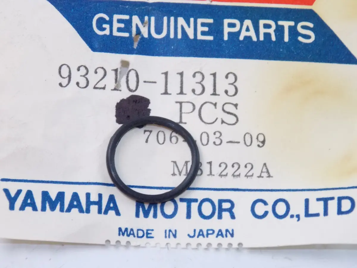 Nos Yamaha 1970-1993 Xs750e Xt500e Tdm850 Xs1  Xt500c Tt500h O-Ring 93210-11313 1