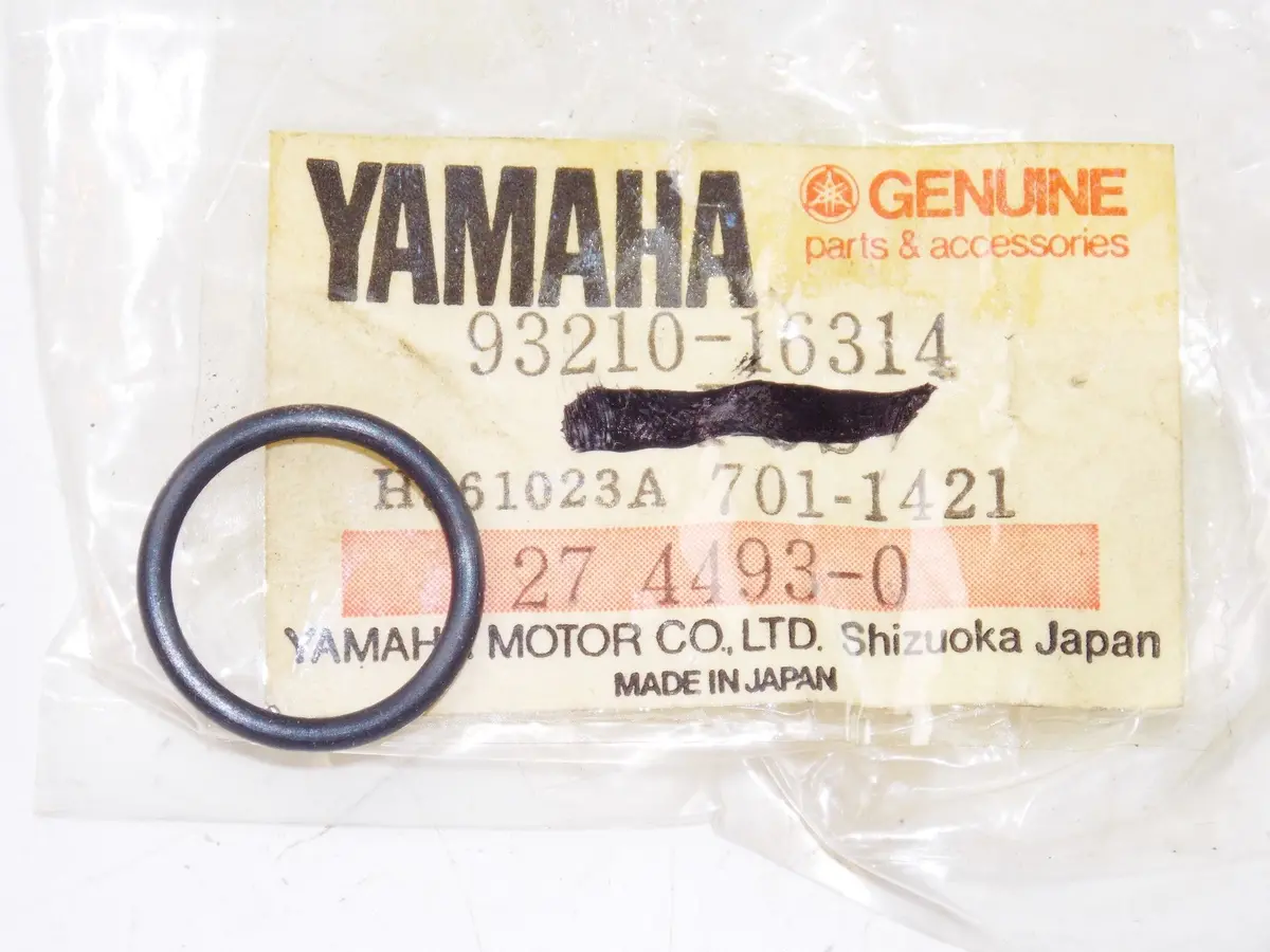 Nos Yamaha 1974-2015 Yz125sk Xvz12dn V-Max Xvz13dbc Terra Pro O-Ring 93210-16314 1