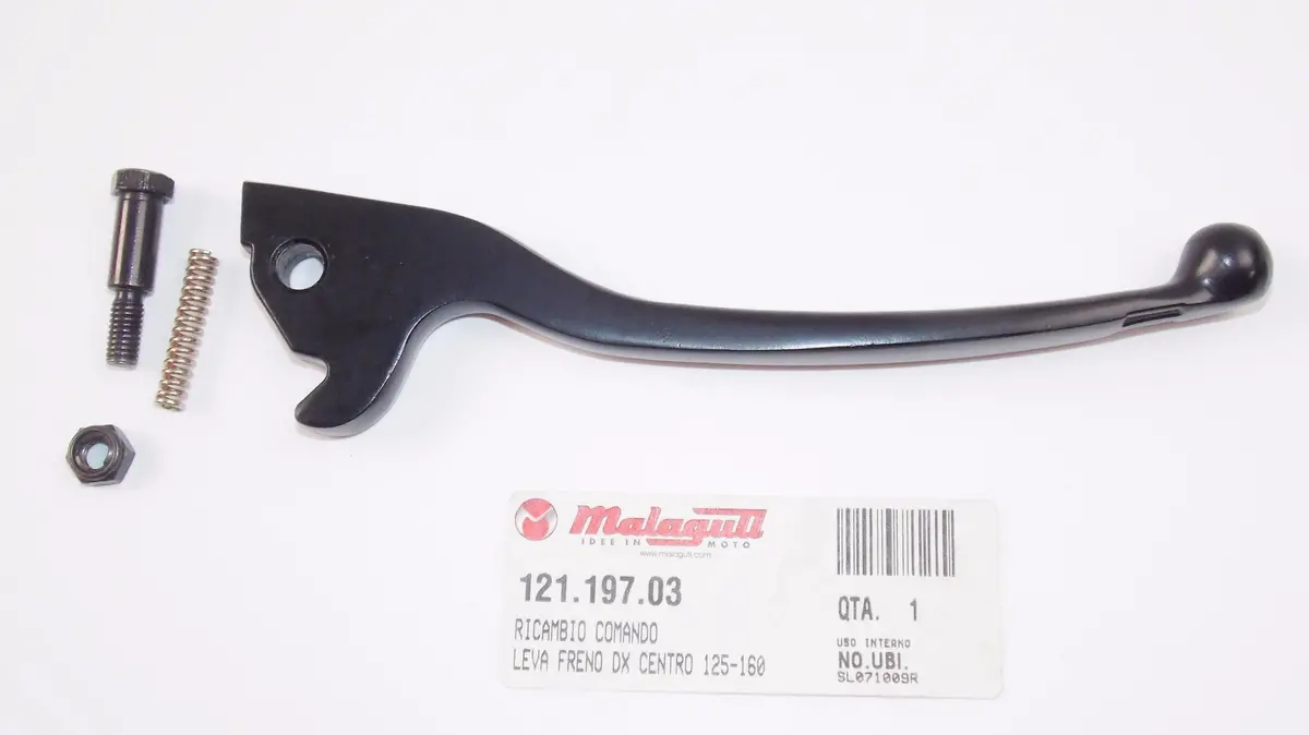 Nos Oem Malaguti Centro 125-160 4T I.E. Euro 3 Rh Brake Lever Set 121.197.03 1