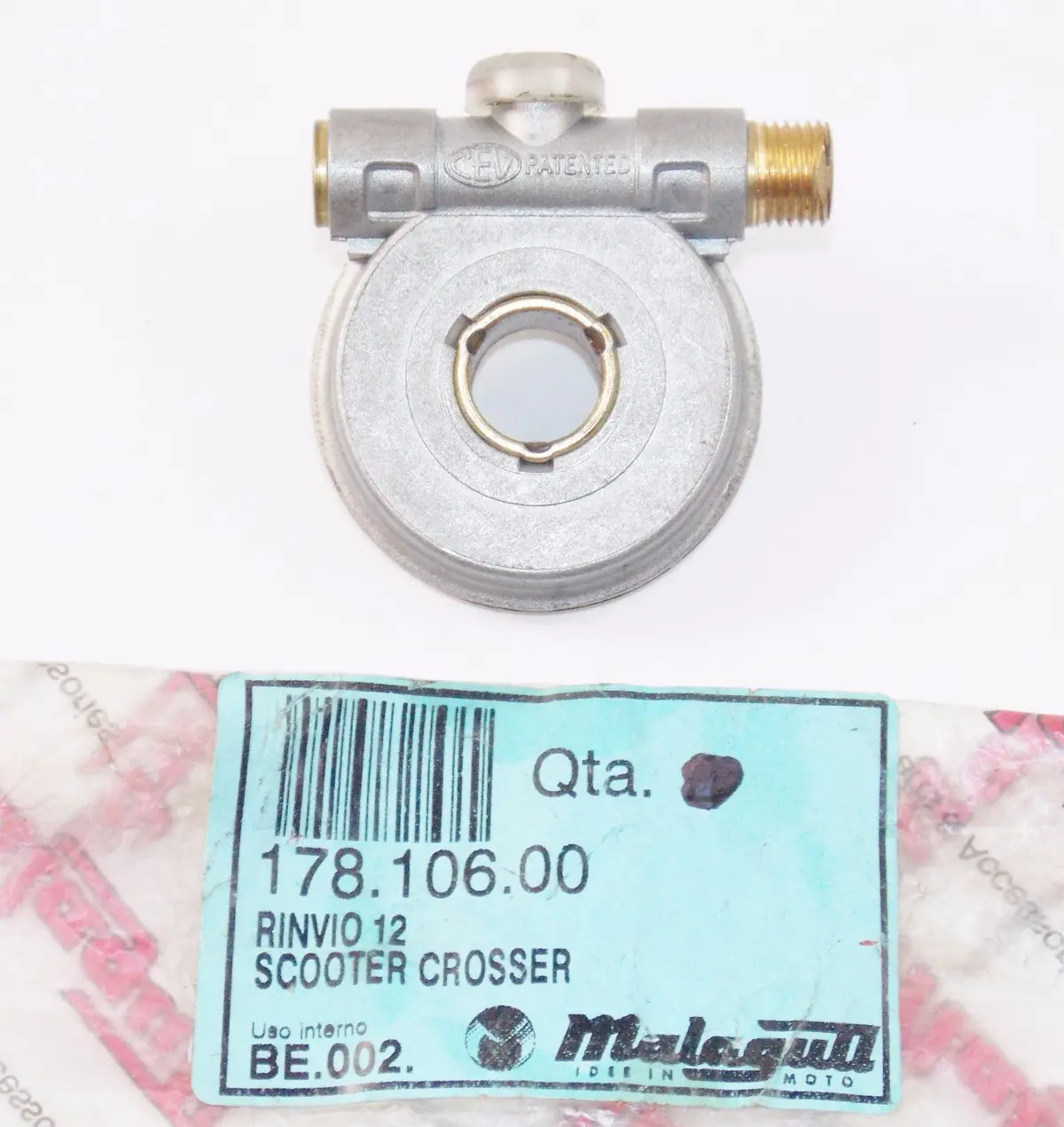 Nos Oem Malaguti Crosser Cr1 1997 - 1998 Speedometer Drive 12 Cev 178.106.00 1