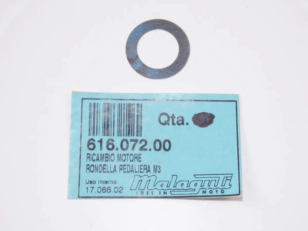 Oem Malaguti Crosser 1999 Grizzly 10" 12" Gear Tree Washer M3 Qty 10 616.072.00 1