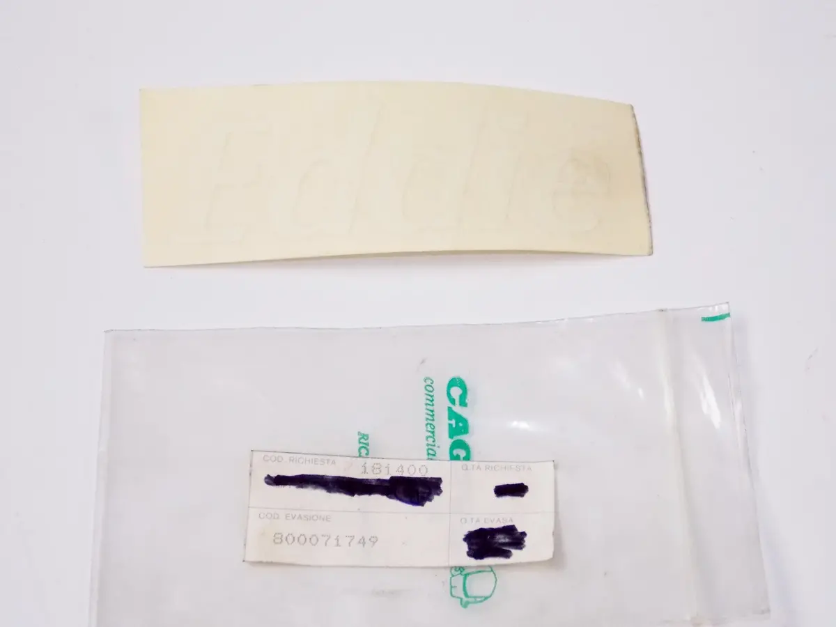 Nos Oem Cagiva 1992-1993 Mito 2 / Mito Replica 2 Sticker "Eddie" 800071749 1