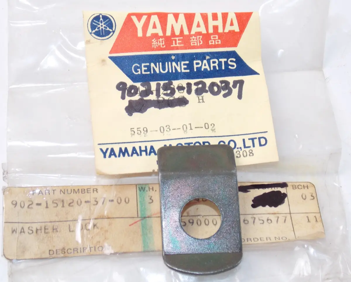 Nos Yamaha 1971-1977 Sl292 Gp292 Sm292 Sm292f Steering Washer Locker 90215-12037 1