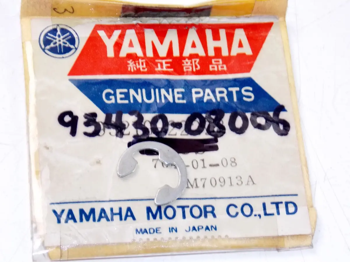 Nos Yamaha 1962-1974 1998 Yd3 Yds2 Yds2 Ym1s Dt360a Circlip 93430-08006 1