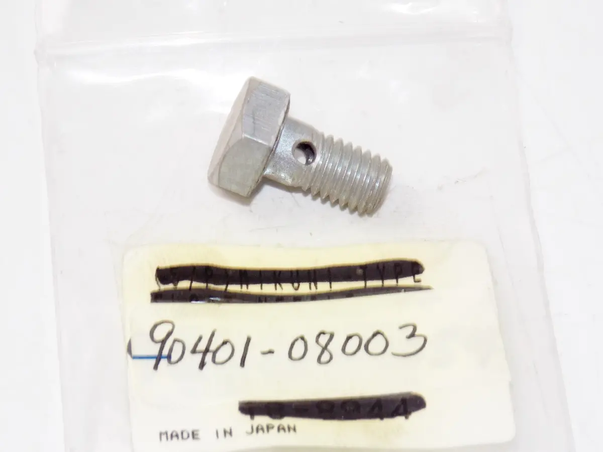 Nos Yamaha 1964-1966 Ya6 Ya6b Fuel Tank Bolt Union 90401-08003 1