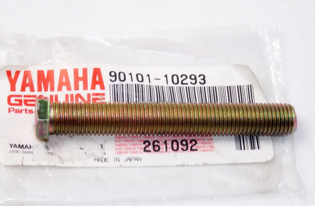 Nos Yamaha 1976-1990 Ex440 Et300c Ex440b Track-Suspension Bolt 90101-10293 1