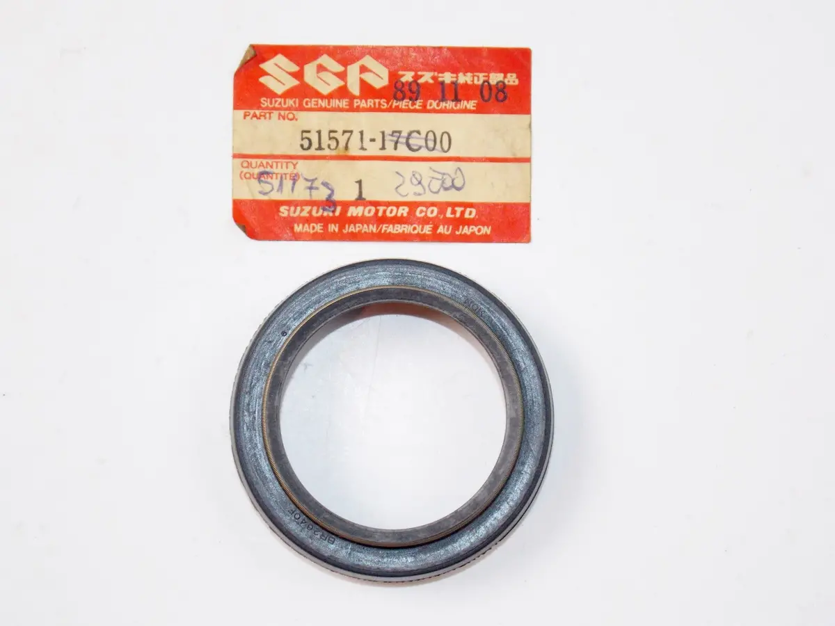 Nos Oem Suzuki 88-12 Gsx-R750l Rf900rv Dl1000 Front Fork Dust Seal 51173-29E00 1