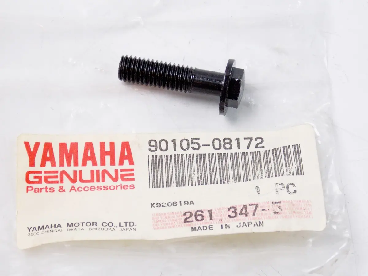 Nos Yamaha 1988-94 Yt3600m Xj750rk Headlight Brake Bolt Small Flange 90105-08172 1