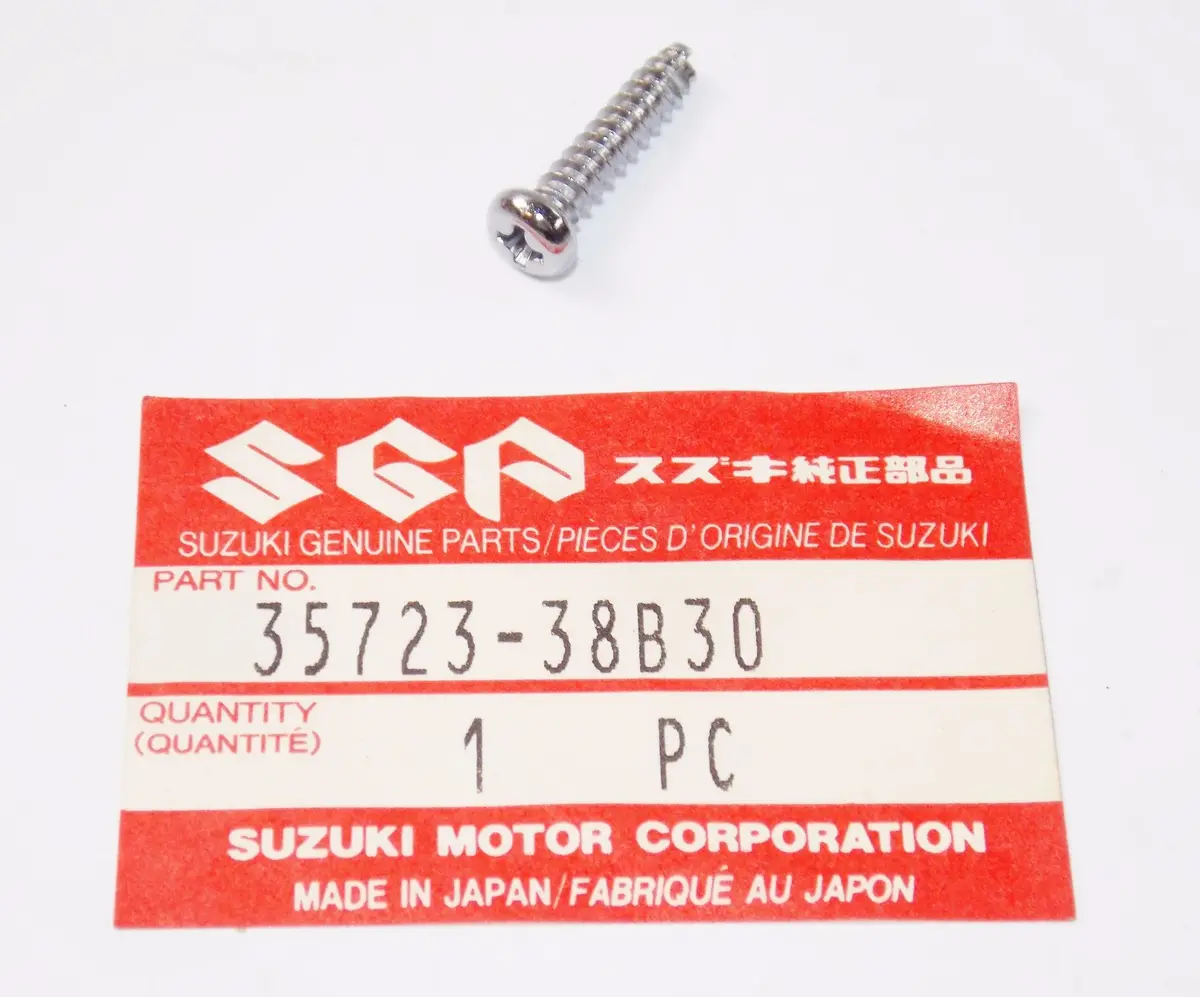 Nos Oem Suzuki 90-93 Vx800 Tail Light Lens Screw 35723-38B30 1