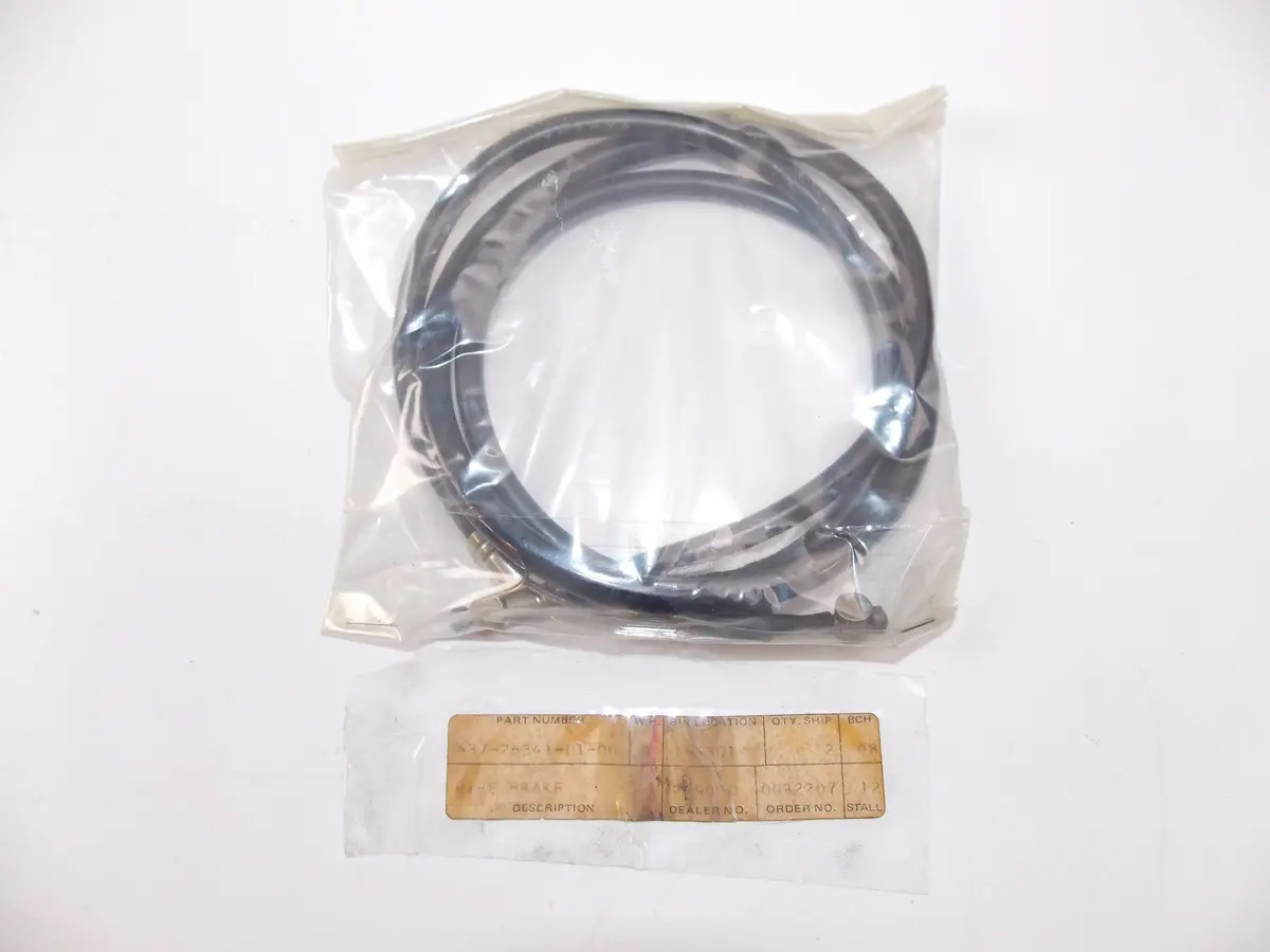 Nos Oem Yamaha 74-75 Dt100a Dt100b Brake Cable 437-26341-01 1