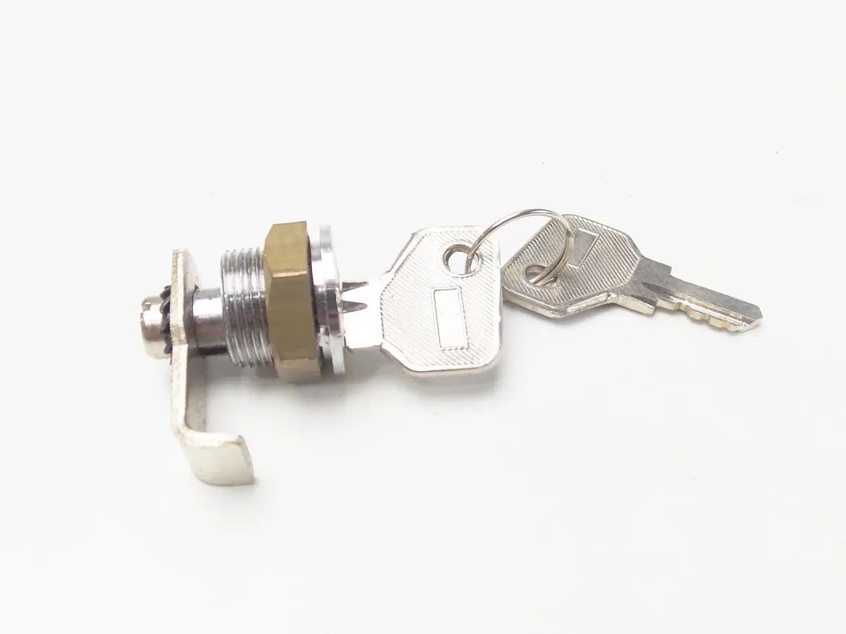Fabbri 405 Engine Cover Lock+Key D=16Mm Vespa Piaggio 50 125 Primavera Scooter 2