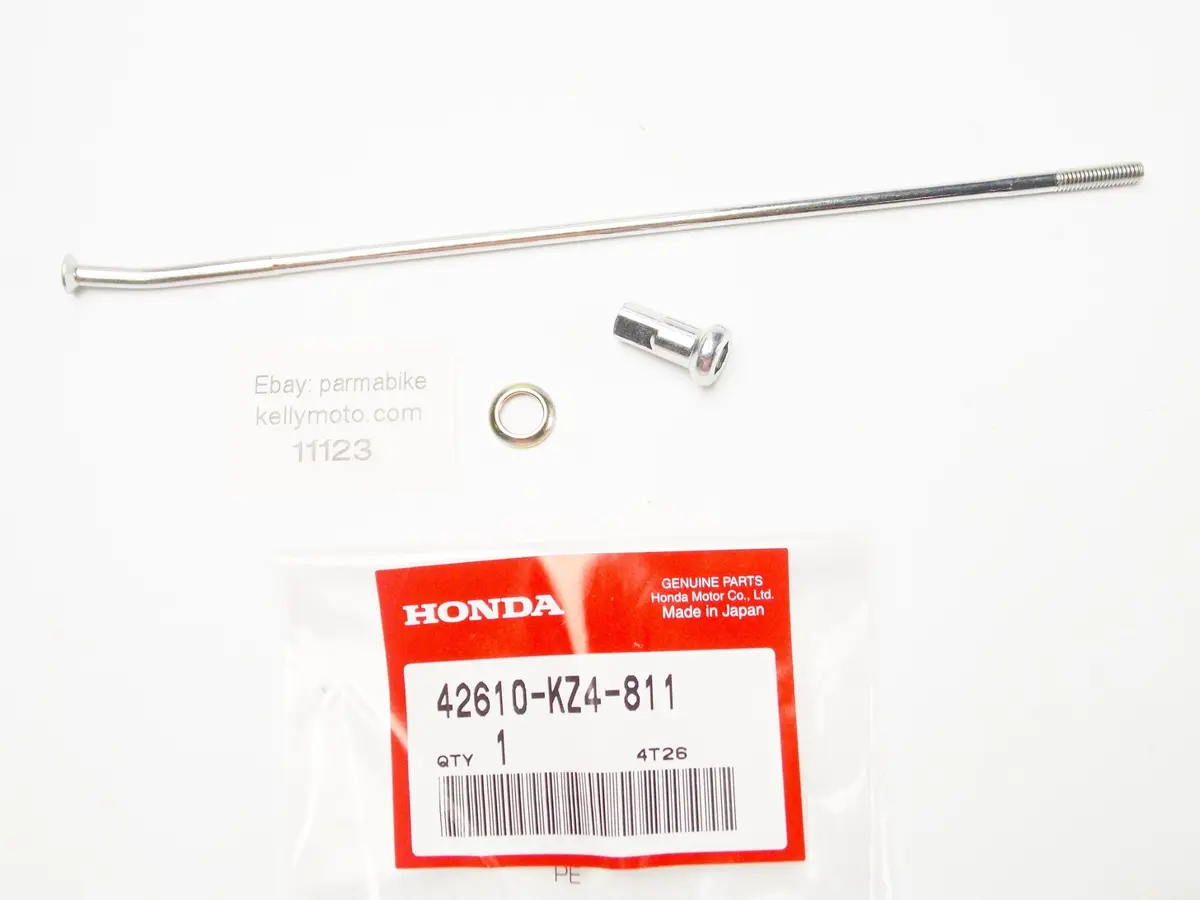 Oem Honda Cr500r A Cr125r A / Cr250r A Rr Wheel Spoke 196Mm 42610-Kz4-811 1